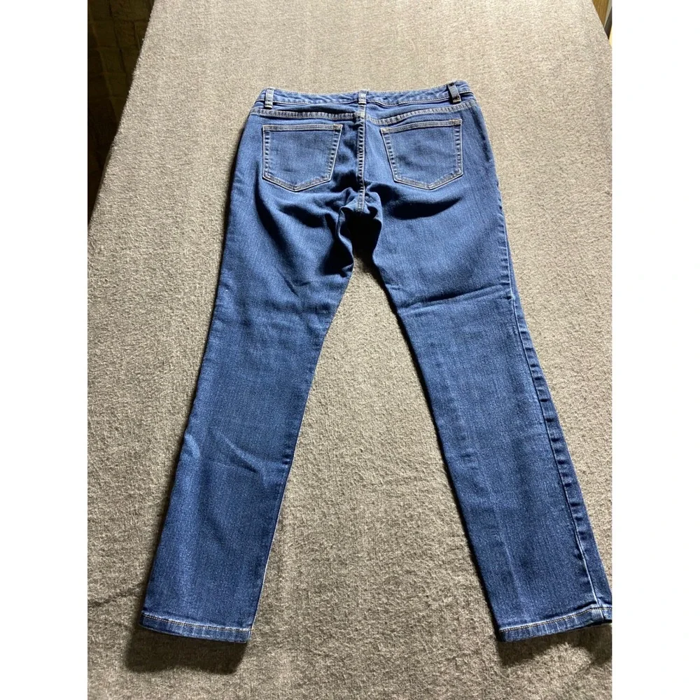 Michael Kors Jeans Blue Skinny Mid Rise Stretch Denim Size 6 Preppy